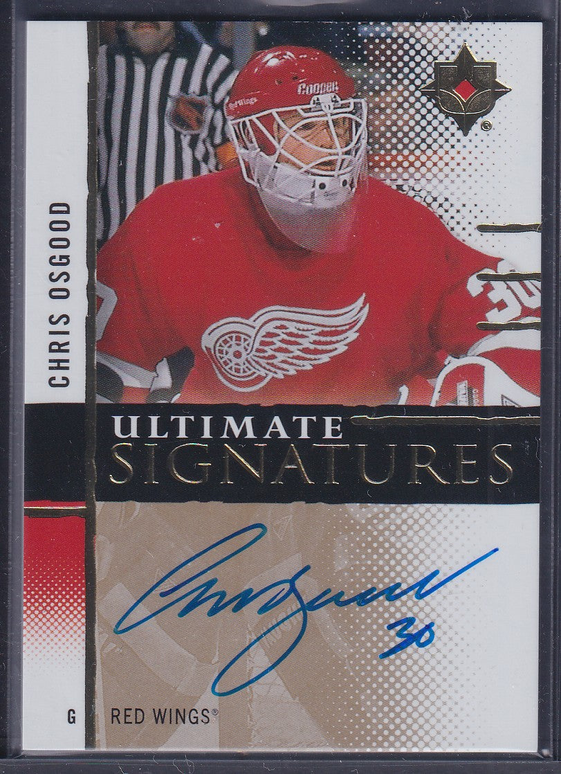 CHRIS OSGOOD - 2024 Upper Deck Ultimate Signatures Auto #US-CO