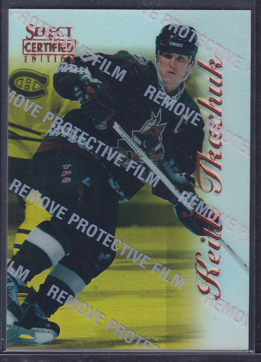 KEITH TKACHUK - 1996 Pinnacle Select Certified MIRROR GOLD #24