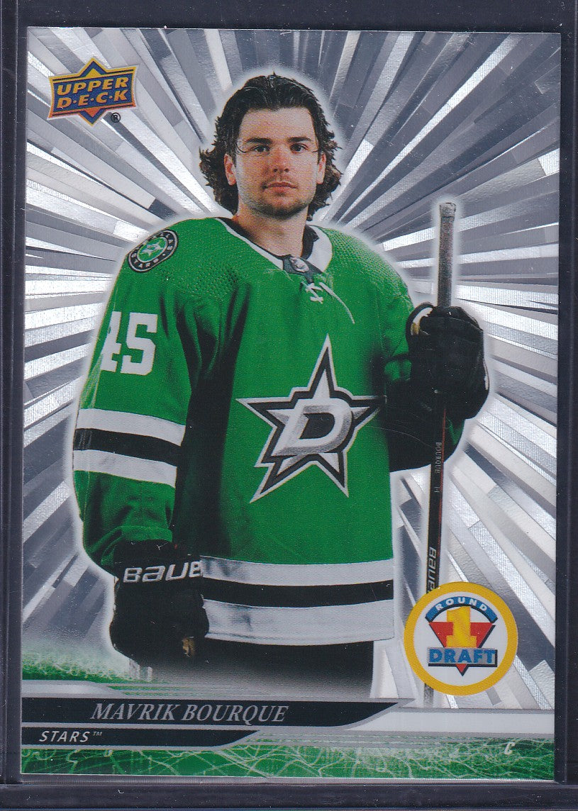 MAVRIK BOURQUE - 2024 Upper Deck Draft Class SILVER OUTBURST #741
