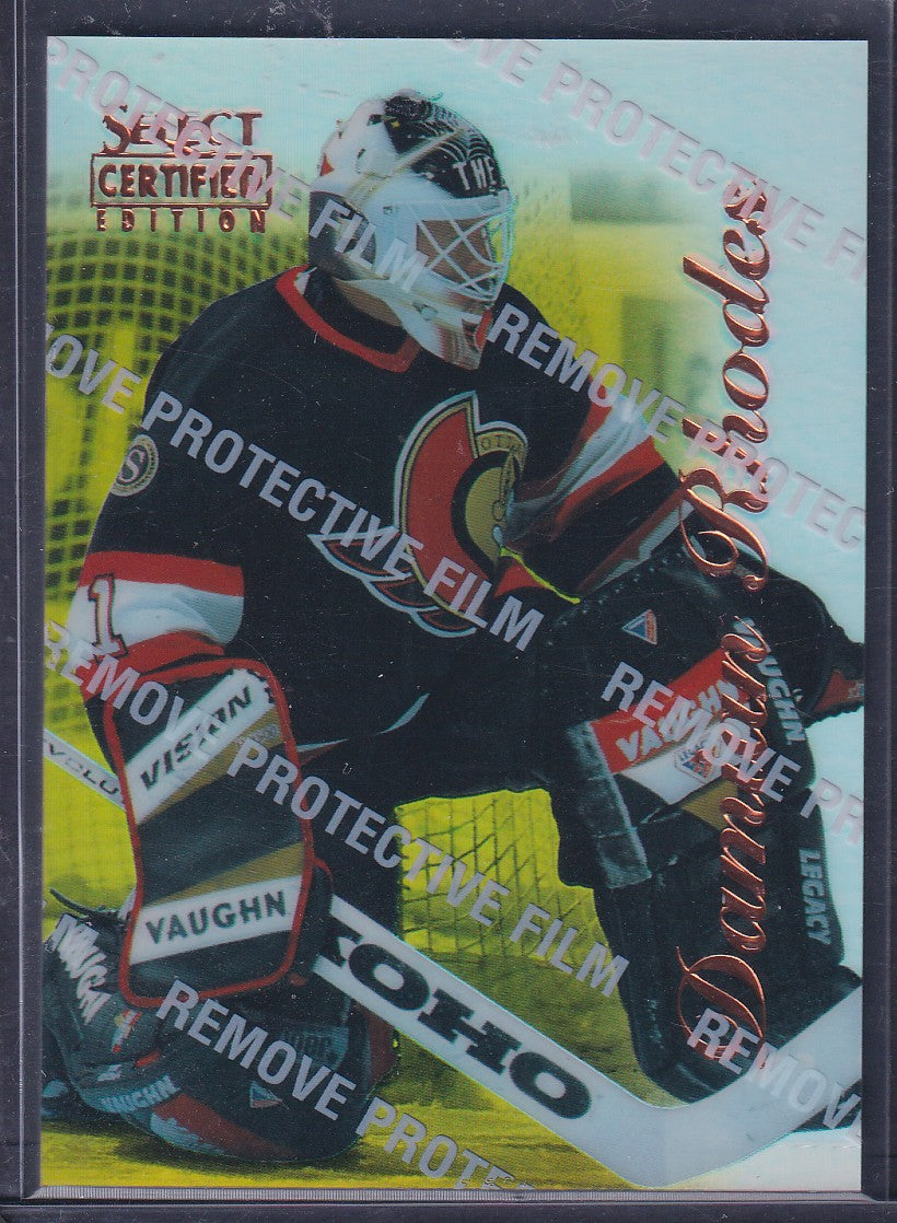 DAMIAN RHODES - 1996 Pinnacle Select Certified MIRROR GOLD #28