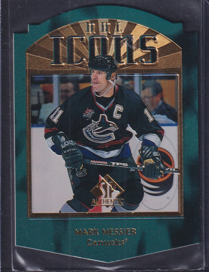 MARK MESSIER - 1997 SP Authentic NHL Icons Die Cut #116, /100