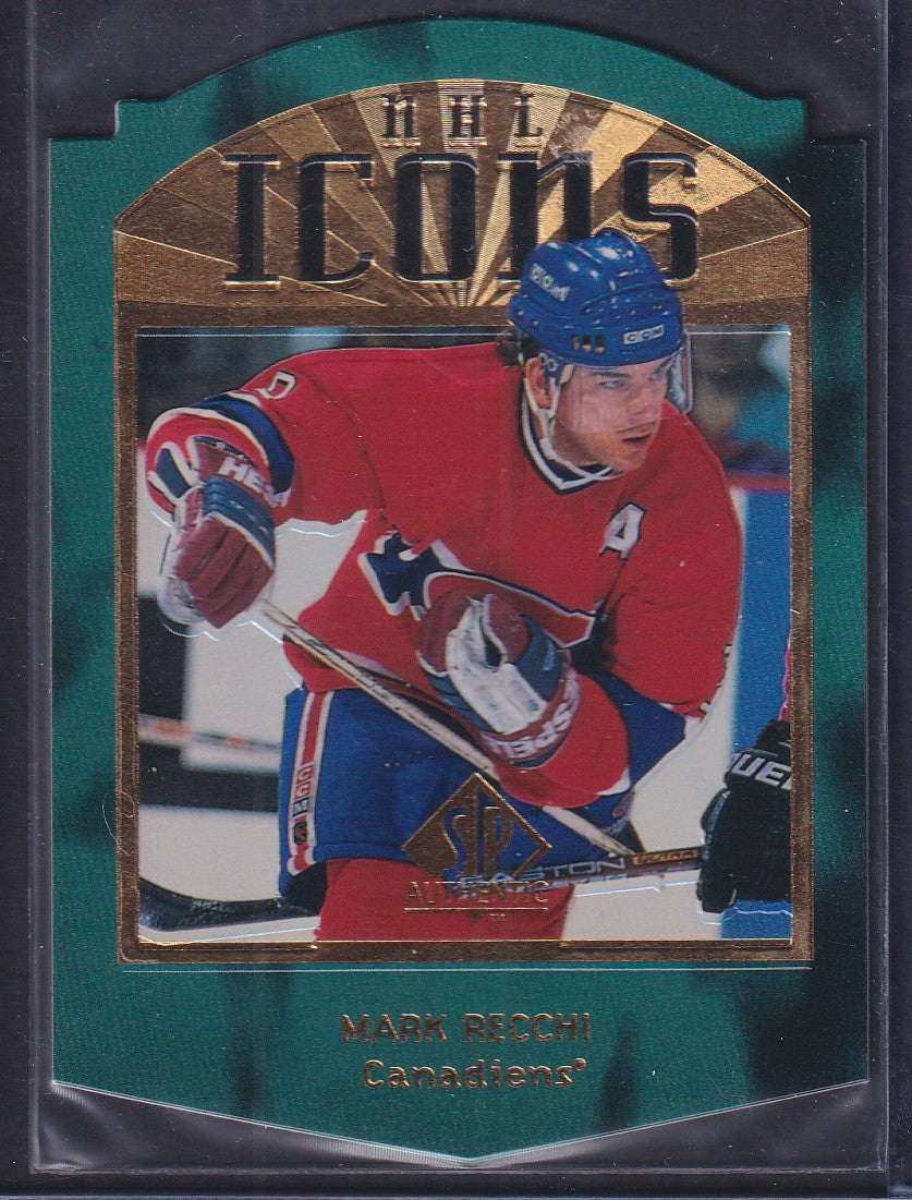 MARK RECCHI - 1997 SP Authentic NHL Icons Die Cut #125, /100
