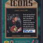 CHRIS PHILLIPS - 1997 SP Authentic NHL Icons Die Cut #122, /100