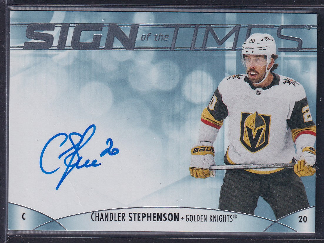 CHANDLER STEPHENSON - 2023 SP Authentic Sign of the Times Auto #SOTT-CS