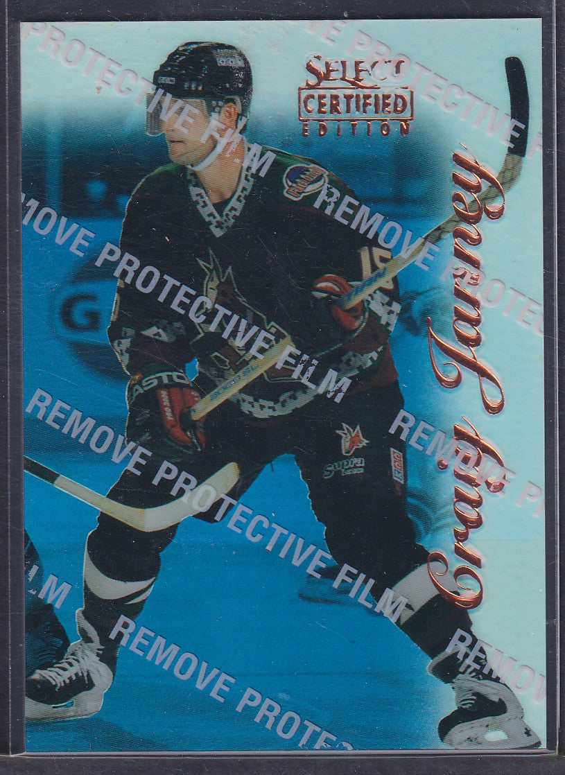 CRAIG JANNEY - 1996 Select Certified MIRROR BLUE #60