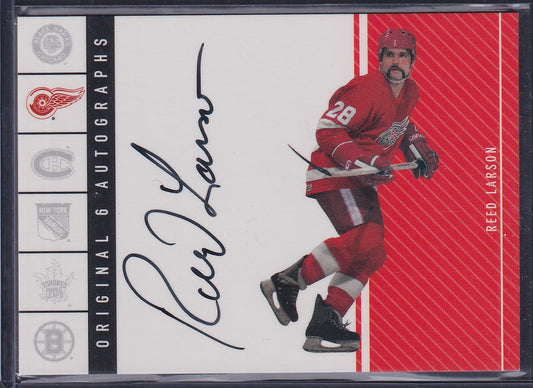 REED LARSON - 2002 Parkhurst Original 6 Autographs #OS-RL