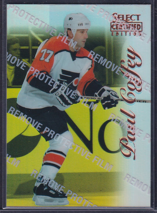 PAUL COFFEY - 1996 Pinnacle Select Certified MIRROR GOLD #89