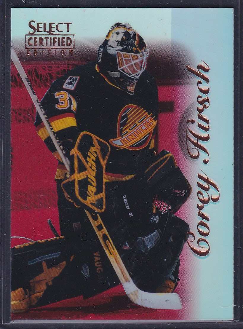 COREY HIRSCH - 1996 Pinnacle Select Certified MIRROR RED #71