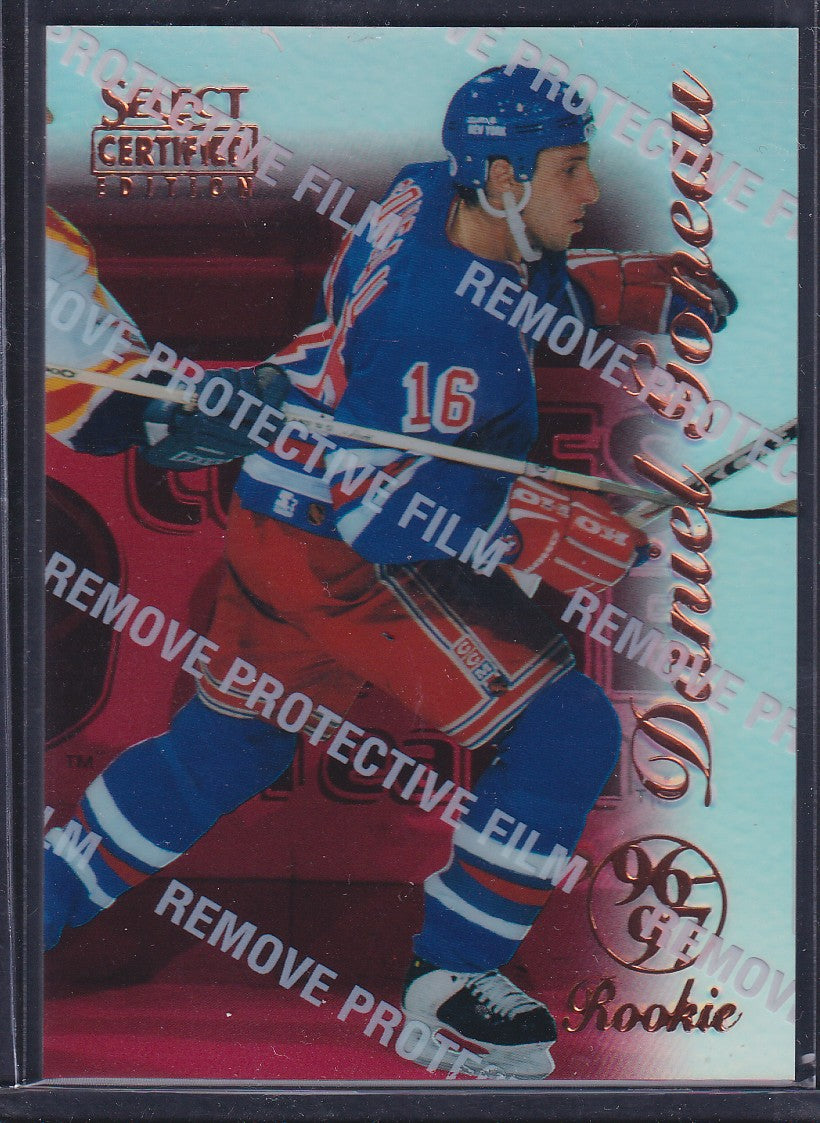 DANIEL GONEAU - 1996 Pinnacle Select Certified MIRROR RED #107
