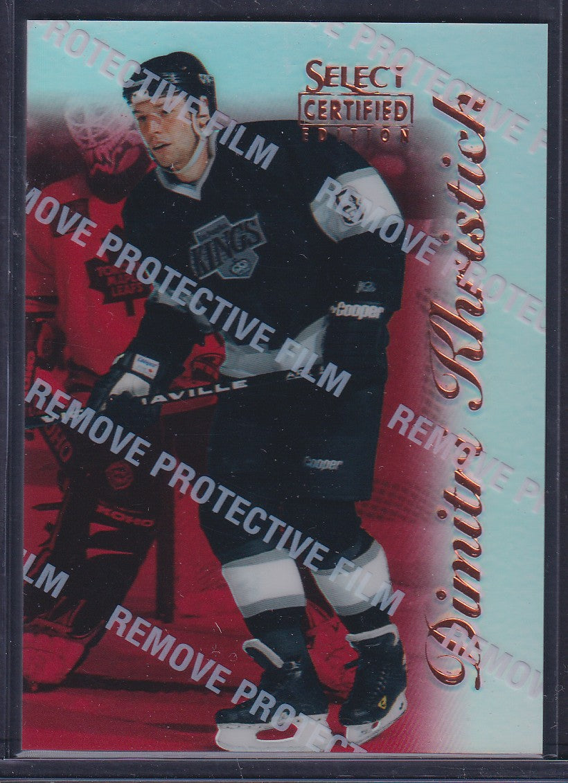 DIMITRI KHRISTICH - 1996 Pinnacle Select Certified MIRROR RED #46