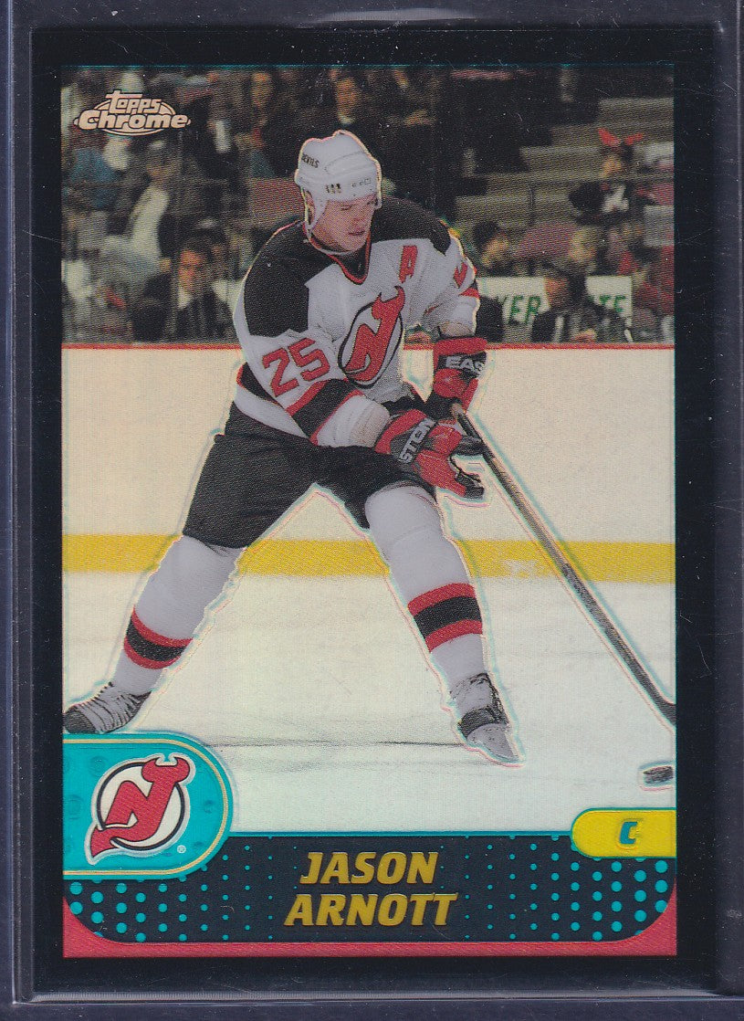 JASON ARNOTT - 2001 Topps Chrome Refractor BLACK BORDER #31, 33/50