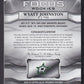 WYATT JOHNSTON - 2022 Upper Deck Premier Focus Rookie Auto Patch #PFPR-WJ, /125