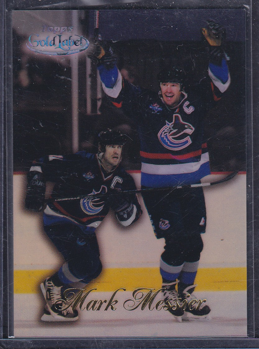 MARK MESSIER - 1998 Topps Gold Label BLACK Class 3 #6