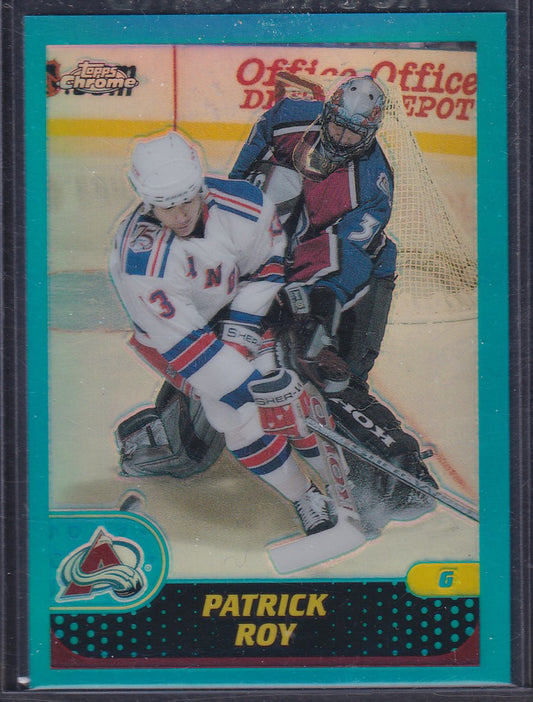 PATRICK ROY - 2001 Topps Chrome REFRACTOR #47