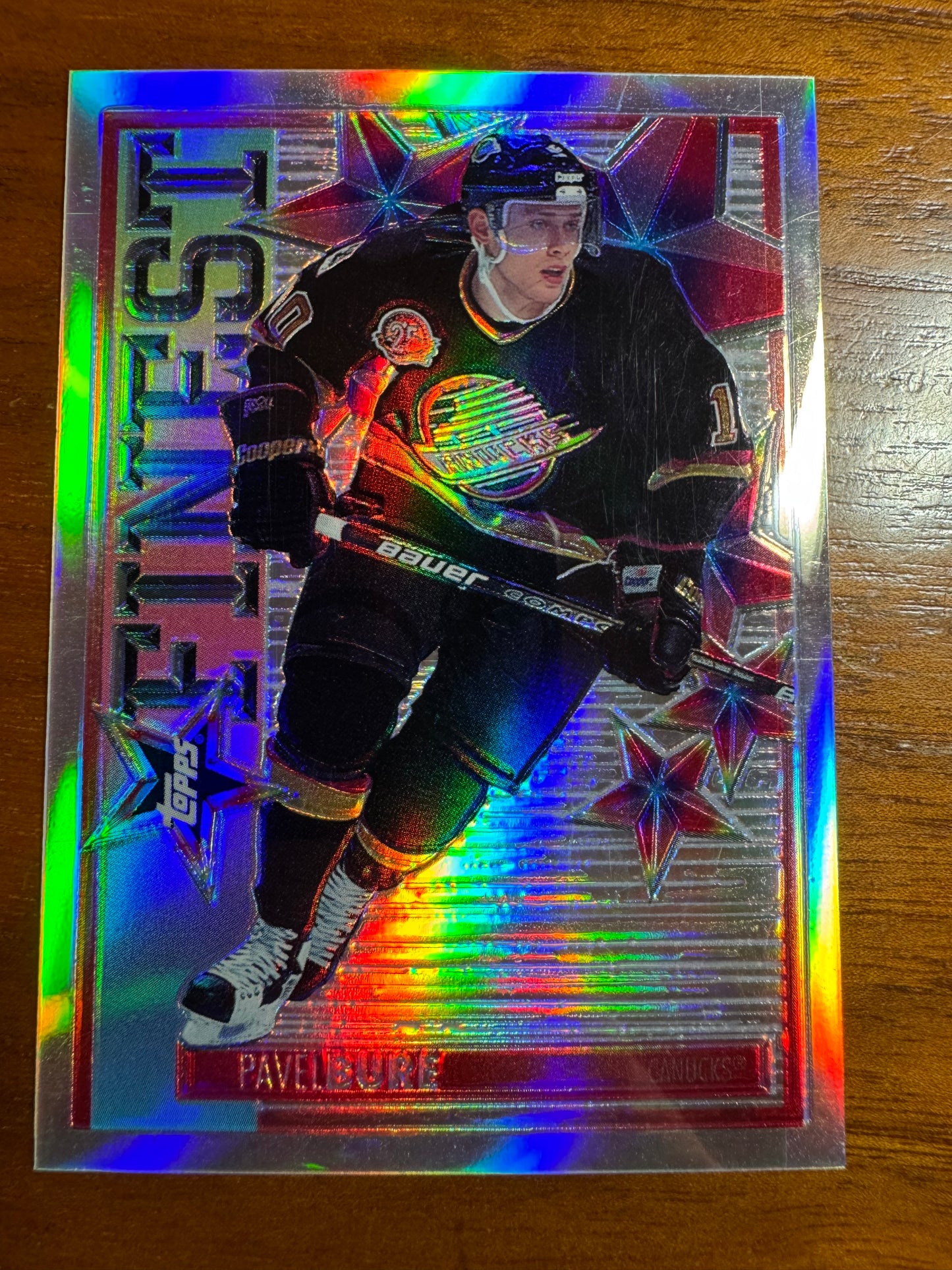 PAVEL BURE - 1995 Topps Finest Mystery REFRACTOR #M15