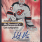 MARTIN BRODEUR - 2005 Upper Deck McDonald's Autograph #MA6, /50