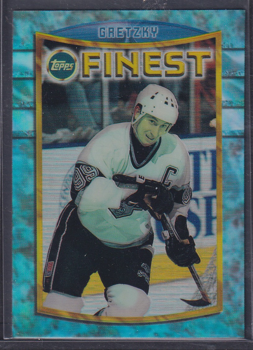WAYNE GRETZKY - 1994 Topps Finest REFRACTOR #41