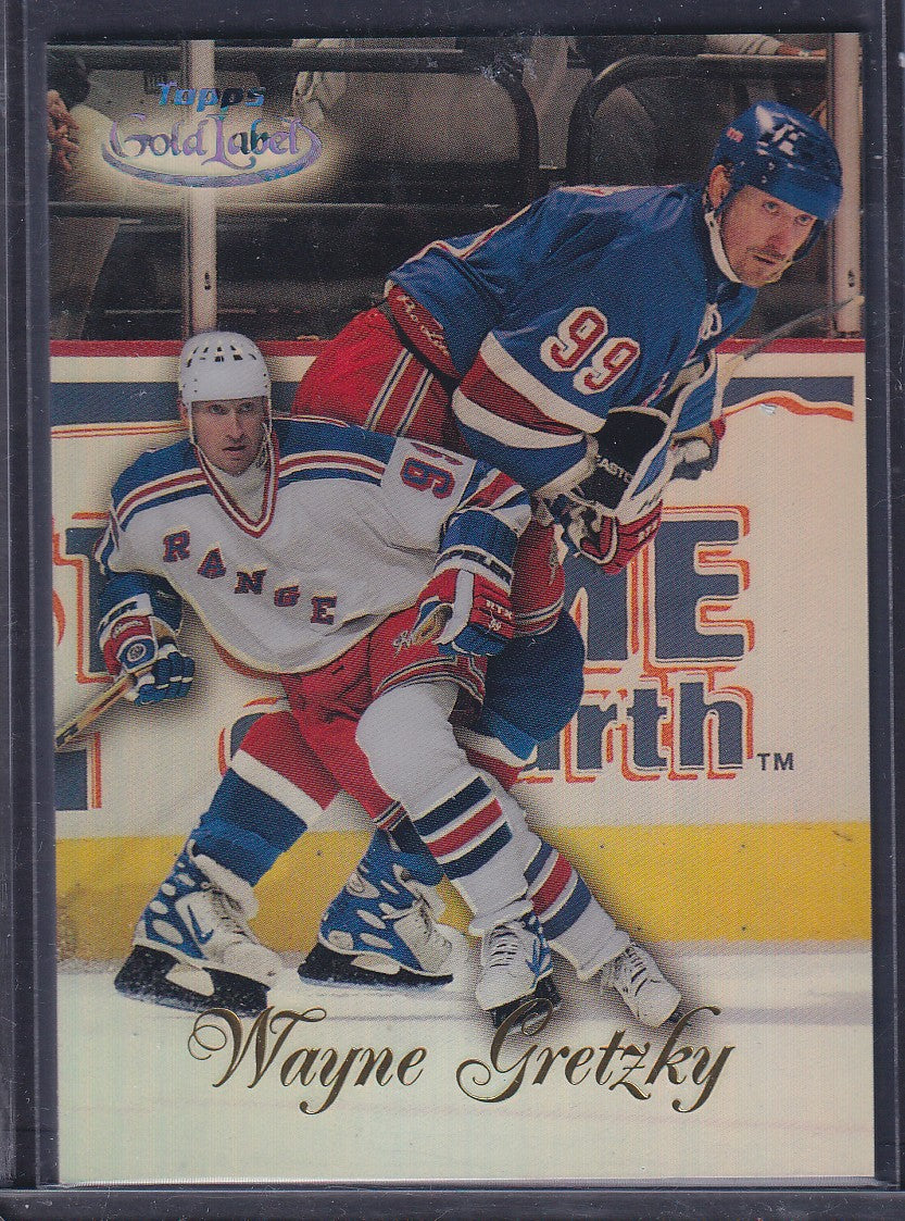 WAYNE GRETZKY - 1998 Topps Gold Label BLACK Class 2 #4