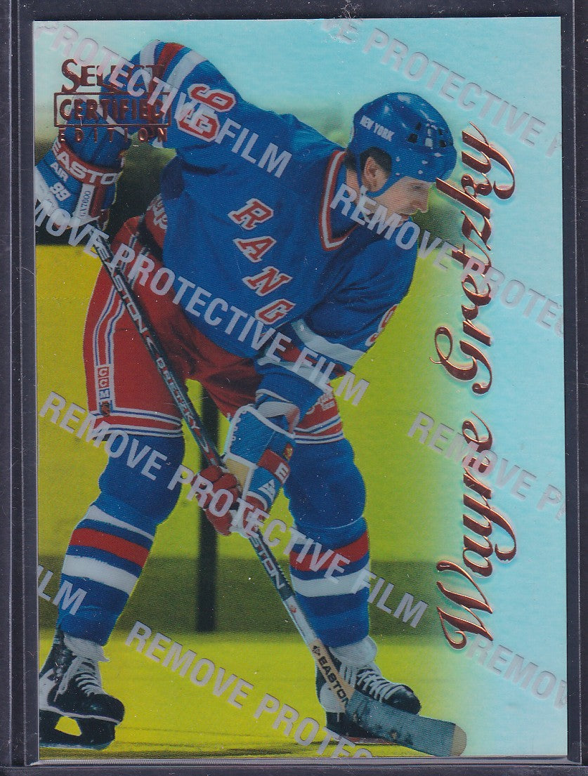 WAYNE GRETZKY - 1996 Pinnacle Select Certified MIRROR GOLD #4