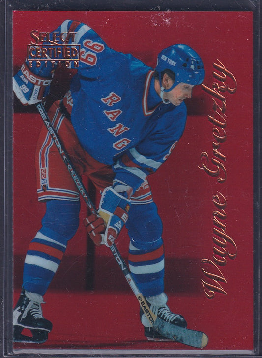 WAYNE GRETZKY - 1996 Pinnacle Select Certified RED #4