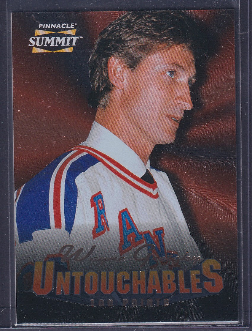WAYNE GRETZKY - 1996 Pinnacle Summit Untouchables #12, /1000