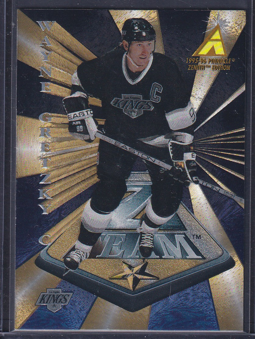 WAYNE GRETZKY - 1995 Pinnacle Zenith Z Team #4