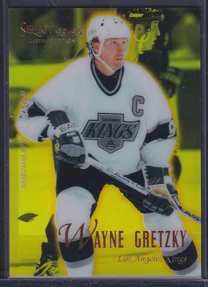 WAYNE GRETZKY - 1995 Pinnacle Select Certified MIRROR GOLD #23