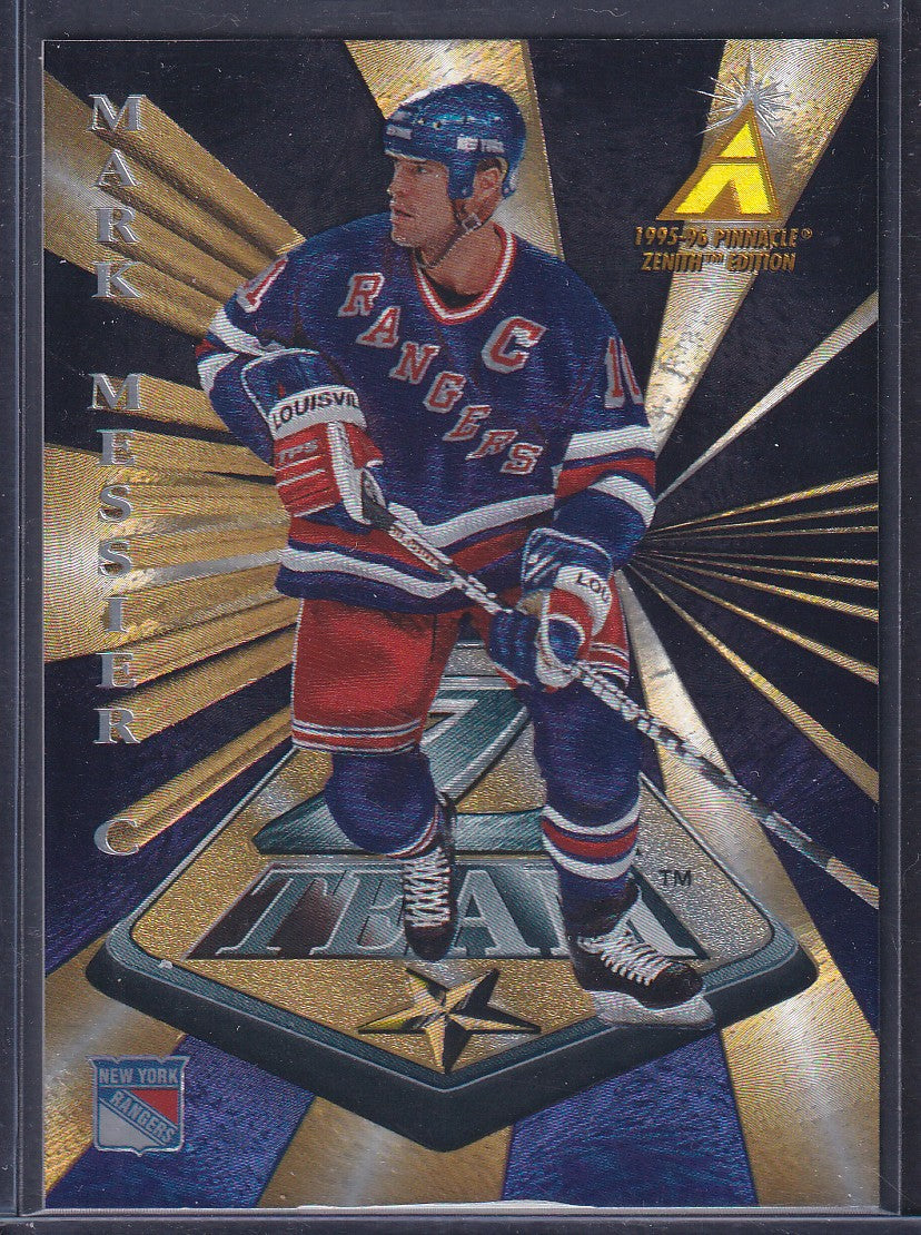 MARK MESSIER - 1995 Pinnacle Zenith Z Team #5