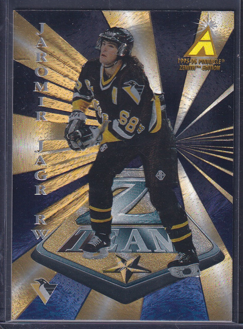 JAROMIR JAGR - 1995 Pinnacle Zenith Z Team #11