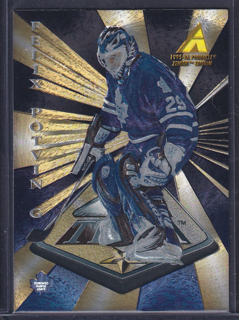 FELIX POTVIN - 1995 Pinnacle Zenith Z Team #17