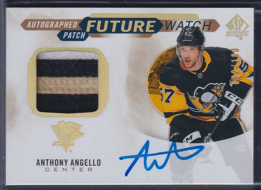 ANTHONY ANGELLO - 2020 SP Authentic Future Watch Auto Patch #FWAP-AN, /100