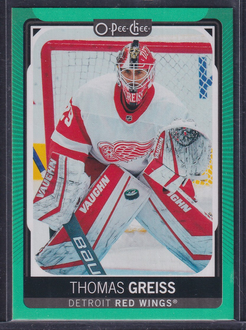 THOMAS GREISS - 2021 O-Pee-Chee GREEN Border #202, /50