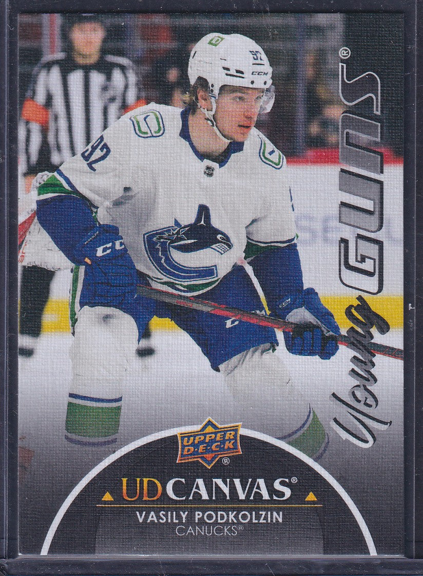 VASILY PODKOLZIN - 2021 Upper Deck Young Guns Canvas BLACK #C382