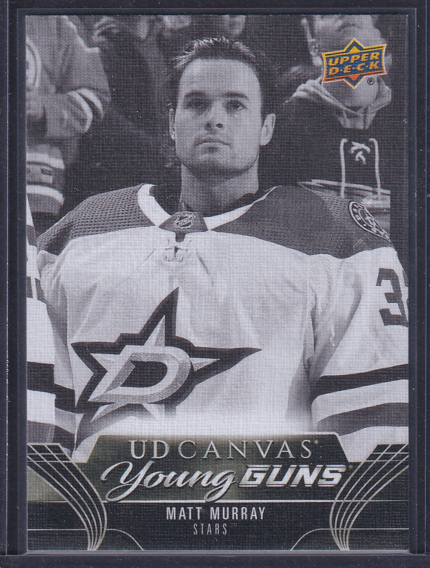 MATT MURRAY - 2023 Upper Deck Young Guns Canvas BLACK #C211
