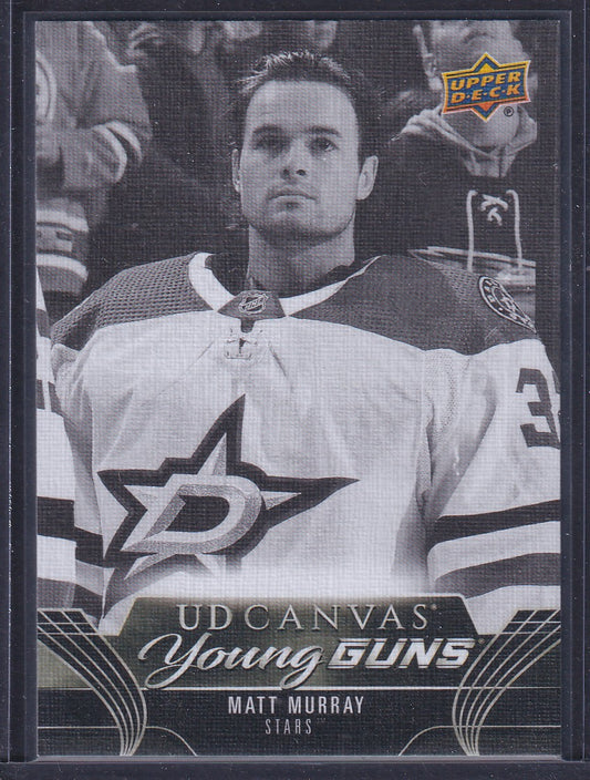 MATT MURRAY - 2023 Upper Deck Young Guns Canvas BLACK #C211
