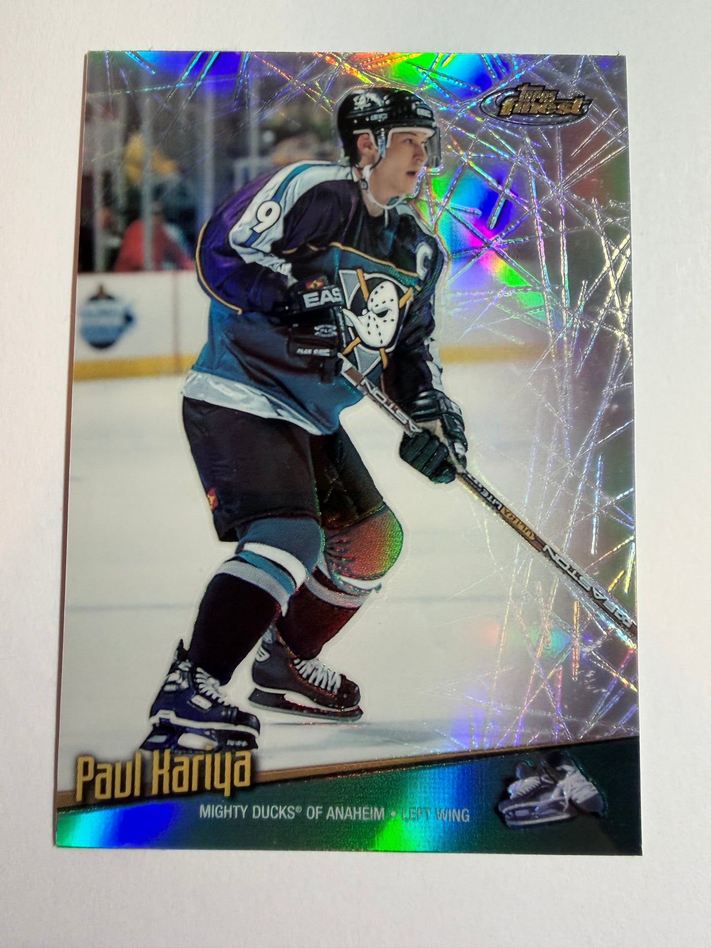 PAUL KARIYA - 1998 Topps Finest REFRACTOR #100