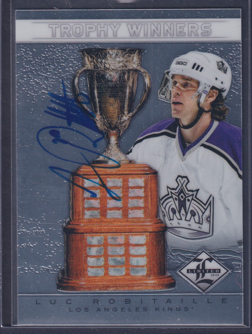 LUC ROBITAILLE - 2012 Panini Limited Trophy Winners Auto #TW-11, /99