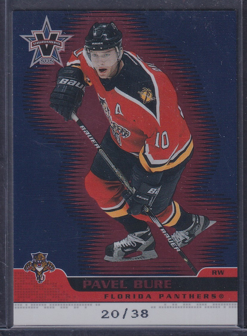 PAVEL BURE - 2001 Pacific Vanguard RED #42, /38