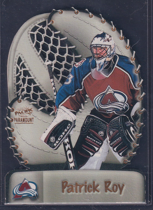 PATRICK ROY - 1998 Pacific Paramount Glove Side Laser Cut #6