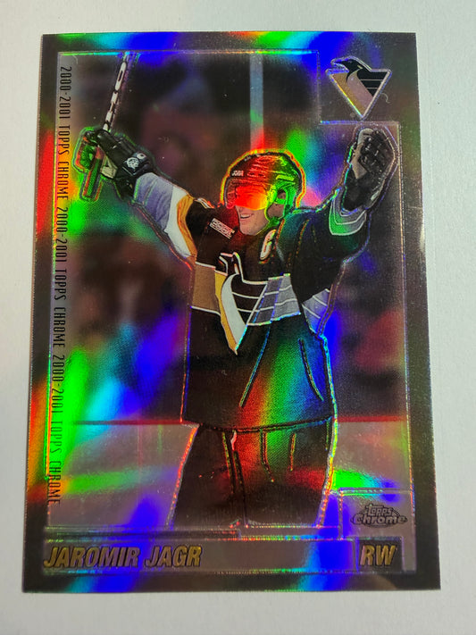 JAROMIR JAGR - 2000 Topps Chrome Refractor #1