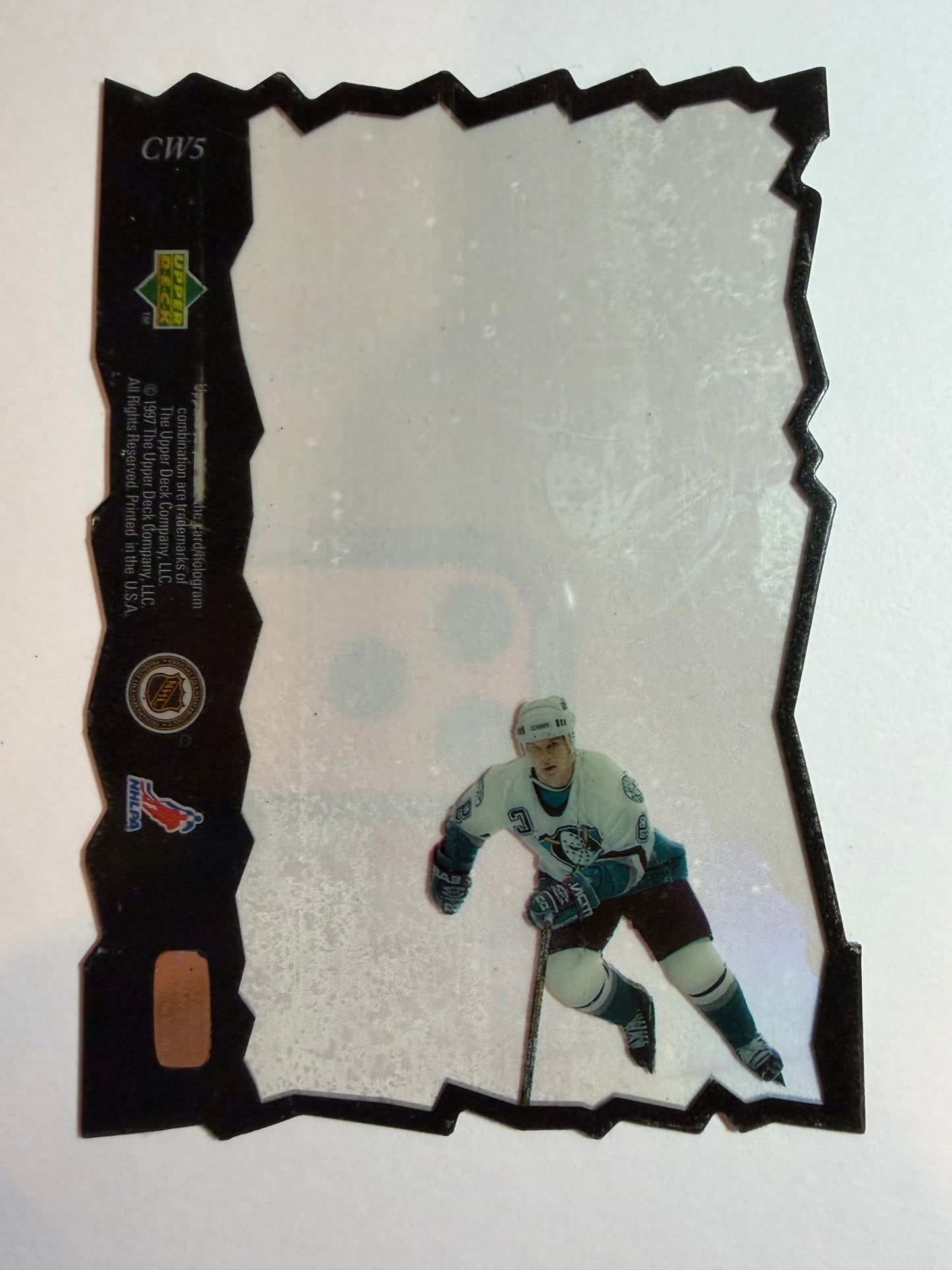 PAUL KARIYA - 1996 Upper Deck SP Clearcut Winner Die Cut #CW5