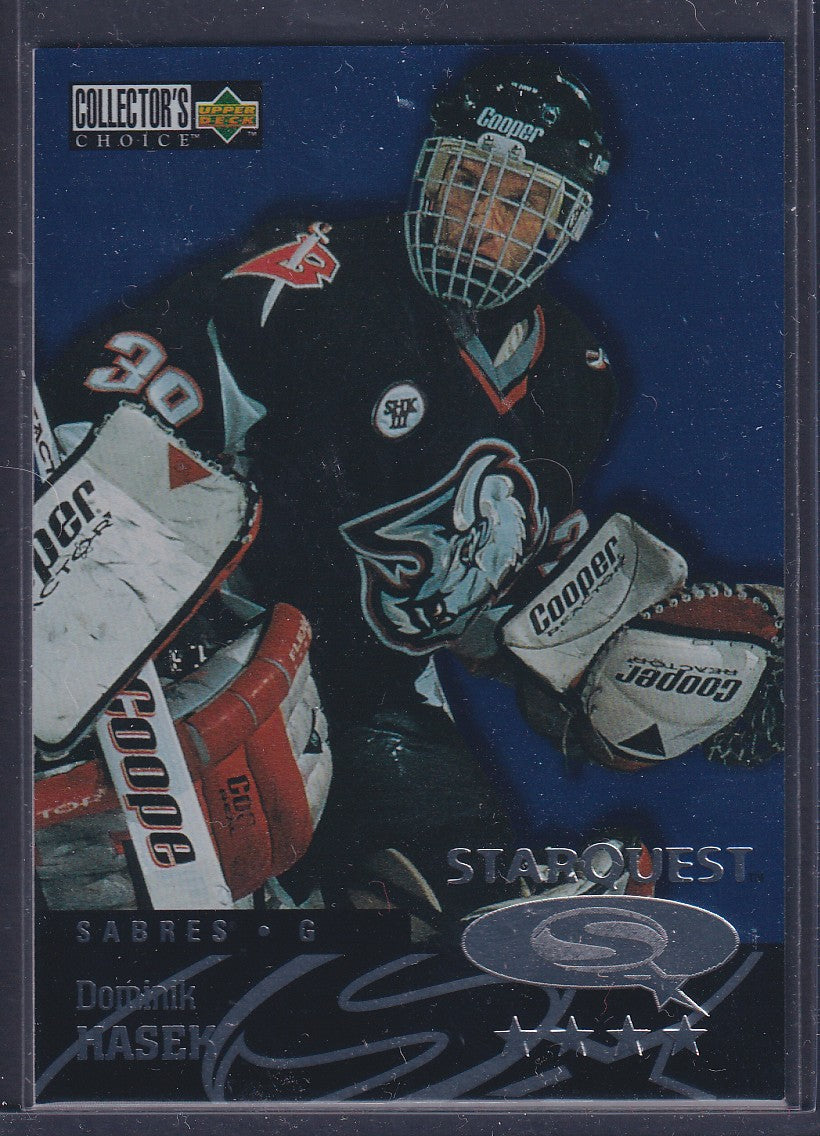 DOMINIK HASEK - 1997 Upper Deck Collector's Choice Starquest #SQ81
