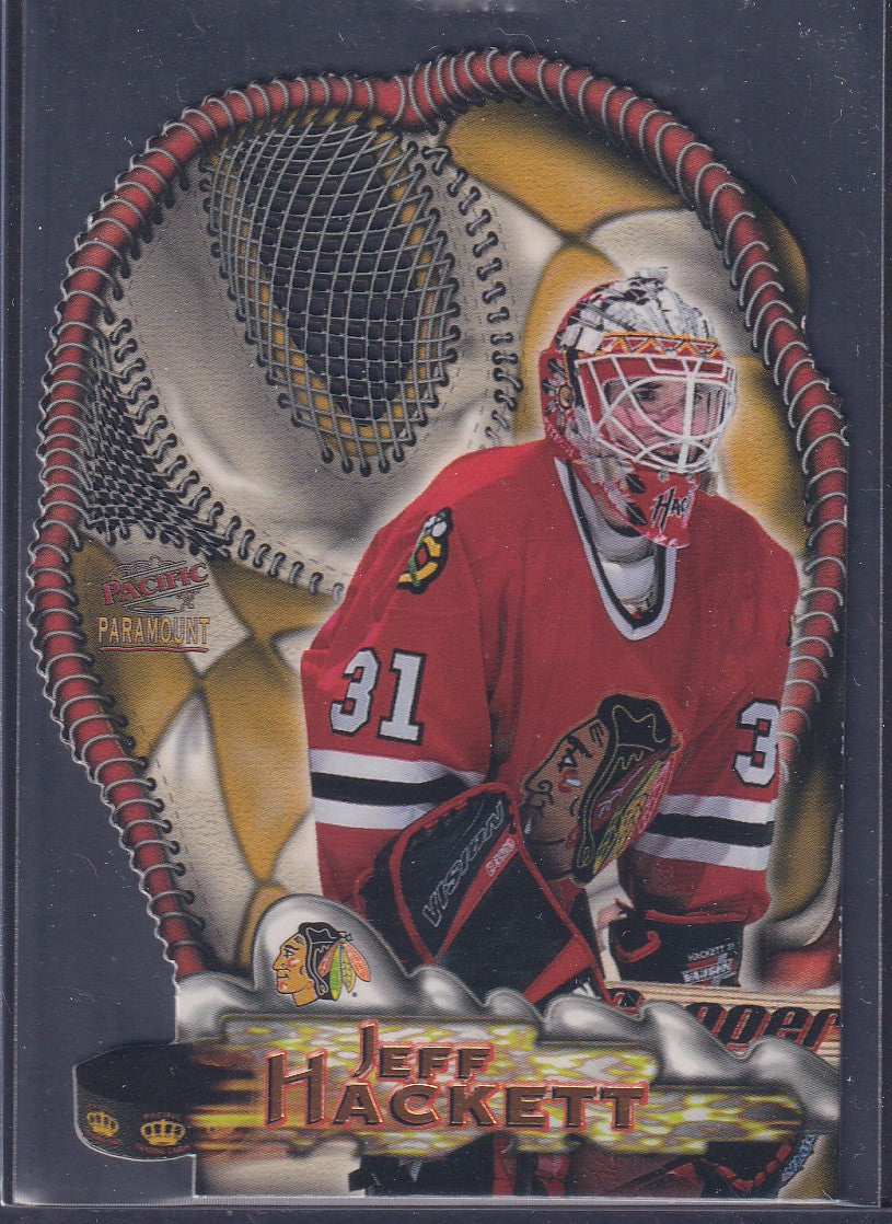 JEFF HACKETT - 1997 Pacific Paramount Glove Side Laser Cuts #4