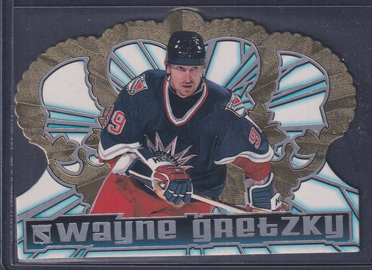 WAYNE GRETZKY - 1998 Pacific Crown Royale Die Cut #88