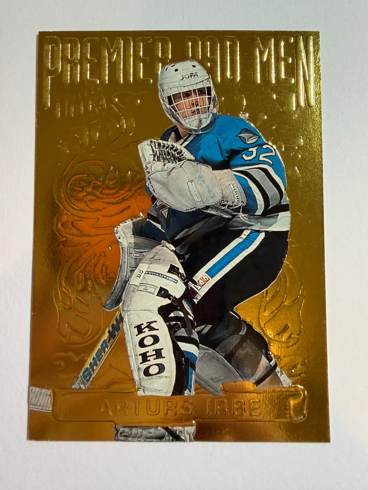 ARTURS IRBE - 1994 Fleer Ultra Premier Pad Men #2