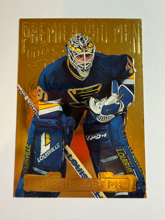 CURTIS JOSEPH - 1994 Fleer Ultra Premier Pad Men #3