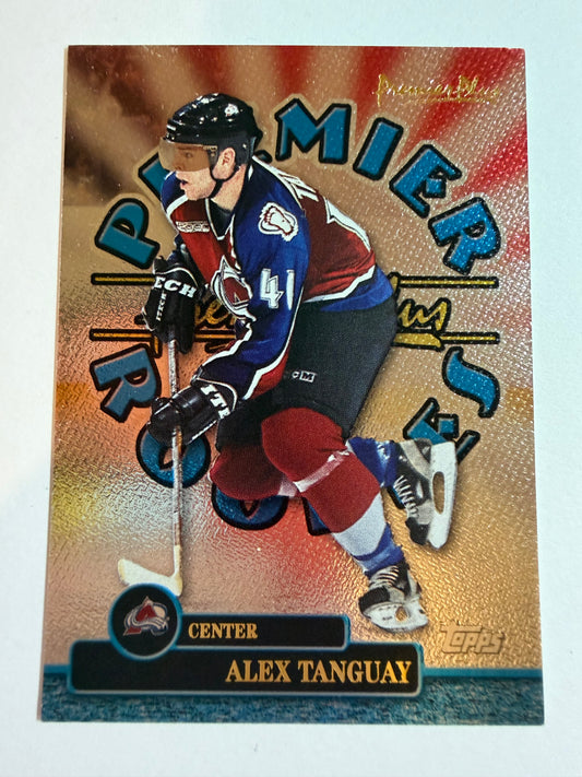 ALEX TANGUAY - 1999 Topps Premier Plus Rookies #PR1, /250, (CORNER)