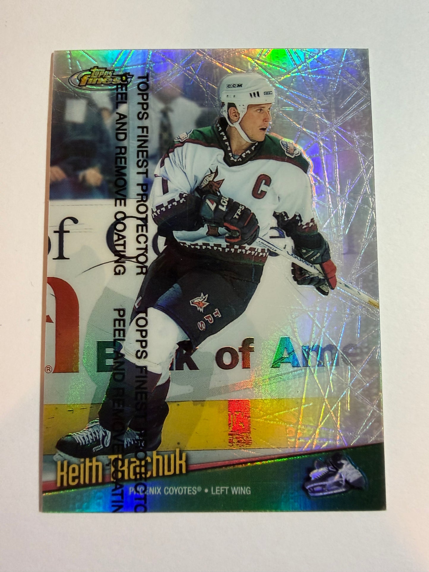 KEITH TKACHUK - 1998 Topps Finest Refractor #80