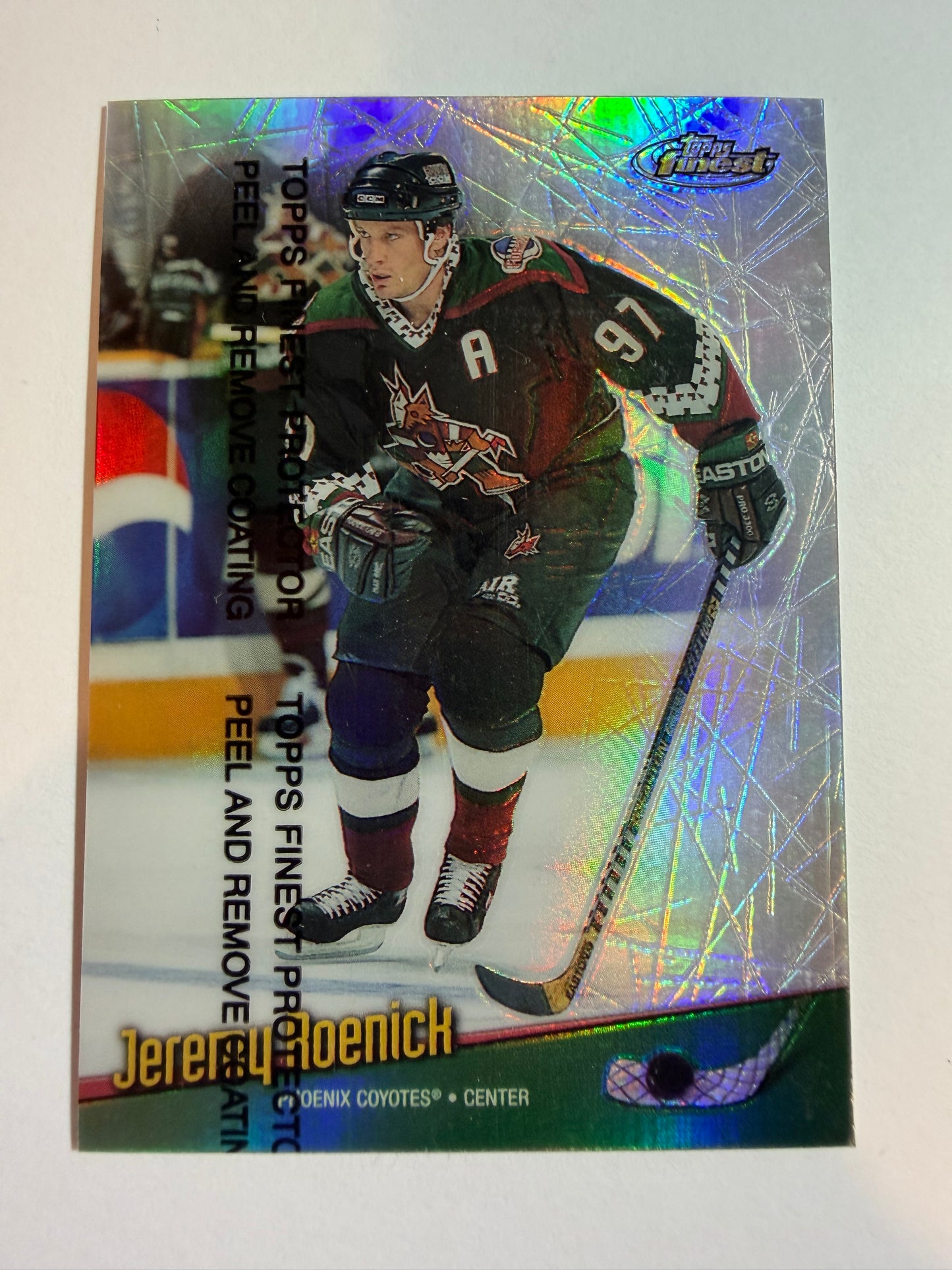 JEREMY ROENICK - 1998 Topps Finest Refractor #30