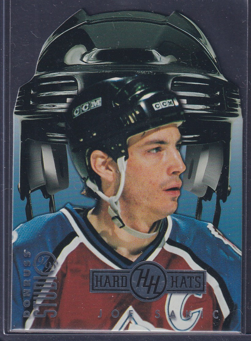 JOE SAKIC - 1997 Donruss Studio Hart Hats Die Cut #17, /3000